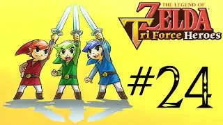 The Legend of Zelda: Tri Force Heroes -- Part 24: Challenges - Infinity Dunes & Stone Corridors