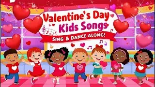 🎶 Valentine&rsquo;s Day Songs for Kids | Fun Classroom Party Music & Dance! ❤️