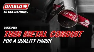 Quick Peek - 12 Teeth Per Inch | Diablo 12 TPI Thin Metal Conduit Recip Blade