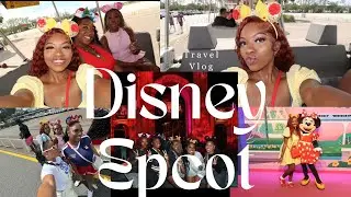 Girls Trip To Disney EPCOT 2024 (Orlando) #latepost #travelvlog