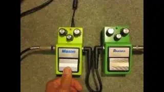 Maxon SD-9 (Noise Problem) vs Ibanez TS-9