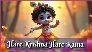 Hare Krishna Hare Rama| सबसे शक्तिशाली कृष्ण मंत्र| Peaceful Morning Mantra | Hare Krishna Hare Rama
