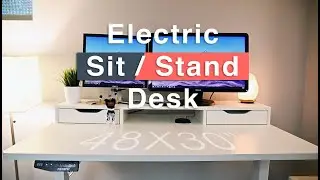 Стол Flexispot Standing Desk — сборка, прокладка кабелей и обзор | EN1 $250