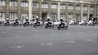Paris Prefecture of Police Motorcycle Display