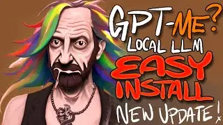 GPT-ME !  EASY Local LLM update - LLAMA and ALPACA 4-bit