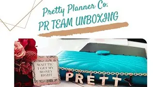 Pretty Planner Co. Unboxing | 1st PR Team Unboxing | Planner Bundle | Southern Tee Time