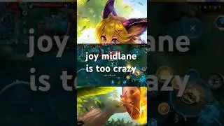 joy mid lane is too over power #mobilelegends #mlbb #yqiu