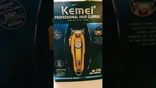 Kemei 1986 pro Unboxing coming soon #kemei #barber #jaytheblender #cordless #lasvegas #unboxing