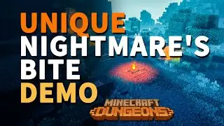 Nightmare's Bite Minecraft Dungeons Unique Sickles