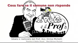 Enrico Michetti - La Pulce e il Prof - Cosa fare se il comune non risponde
