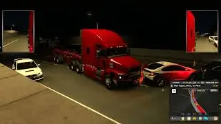 American Truck Simulator Night Drive
