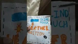 Weather edition☀️🌧🌩 #blindpouch#weather#fidget#handmadefidget#original #ytshorts #viral