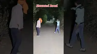 Haunted Road | Serbian Dancing Lady in Sitapur #sitapur #trending #shortvideo #viralvideo #shorts