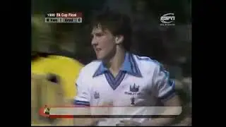 FA Cup final Arsenal - West Ham United 0-1 (10 May 1980)