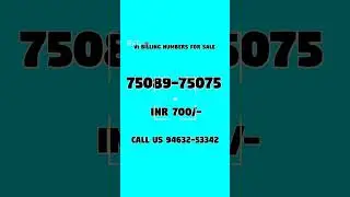 FANCY MOBILE NUMBERS FOR SALE | VI SIM #shortsfeed #shortsvideo #youtubeshorts #shorts