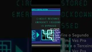 Dino Crisis (Dreamcast) Puzzle do Energy Supply Control System