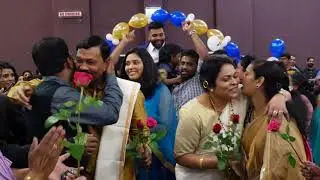 25th Wedding Anniversary celebration  of Joseph & Kunjumol Varickamanthottiyil, Melbourne