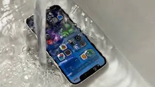 iPhone 12 mini water test