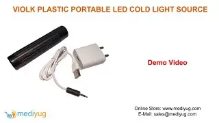 PORTABLE LED COLD LIGHT SOURCE (DEMO VIDEO)