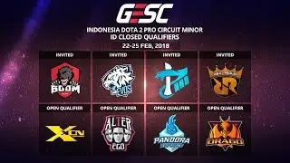EVOS ESPORTS vs BOOM.ID @GESC Indonesia Dota 2 Jakarta Minor, ID Closed Qualifier