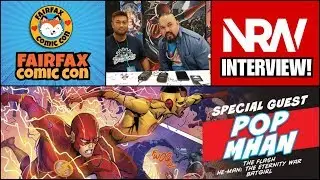 NRW @ Fairfax Comic Con 2019: Comics Creator' Pop Mhan Interview! #NRW! #RumboBots! #Aero! #Raven!