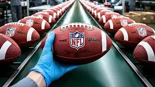 C&oacute;mo se HACEN los BALONES OFICIALES de la NFL &iquest;Qu&eacute; tienen para NO deformarse en el f&uacute;tbol americano?