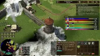 Playing RISK Europe FFA with Legendary TAD Risker Wisa / Age of Empires 3 Definitive Edition