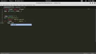 flask python web framework trailer
