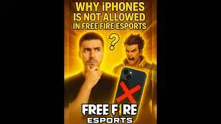 Why iPhone is not allowed in FF eSports ?