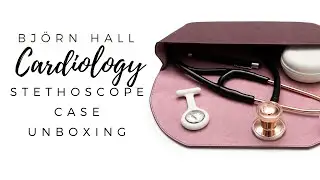 BJ&Ouml;RN HALL Cardiology Stethoscope Case Unboxing - Perfect Gift For Any Health Care Worker.