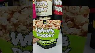 Custom Printed Stand up Zip lock Mylar Bags for Popcorn Packaging  #zipperbag #unboxing