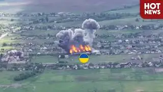 Russian Fighter Jets Unleashed Deadly FAB Bomb Strikes in Volchansk!