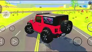 Red Jeep Challenge | Open World Desi Game Play 🔥