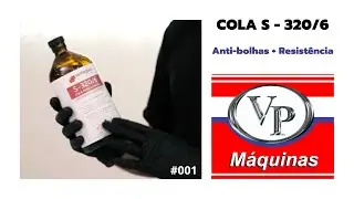 Cola para Acrílico S-320/6 Anti-bolhas + Resistência: Sua solução confiável para colagens precisas.