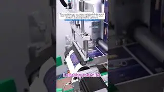 Automatic rolling labeling machine for sealant, silicone and irregular packaging | automatic labeler