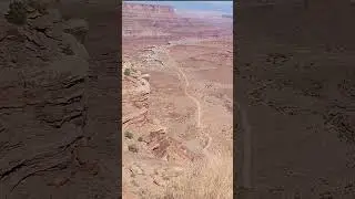 Shafer Trail Switchbacks and Potash Road #shorts  #short