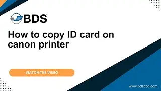 How to copy ID card on Canon printer