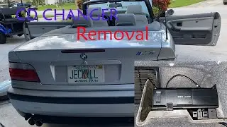 Снятие CD-чейнджера BMW E36