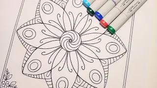LIVE - Cozy Mindful Design Coloring / Self Care Saturday