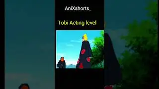 Tobi Funny Moment😂Deidara & tobi funny acting clip😂 #Narutoshippuden