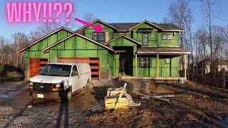 Stocking and Hanging Drywall! New Construction - Episode 27