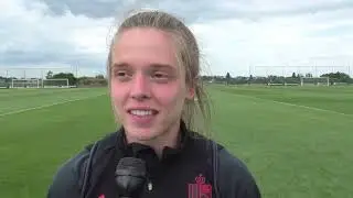Valesca Ampoorter na oefenduel Belgian Red Flames   WU19 op 27.06.2023