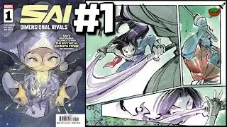 SAI: Dimensional Rivals #1 Review | Peach Momoko Teams Up With Stan Sakai & Iban Coello!