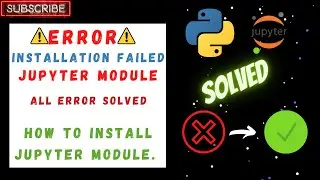 how to install jupyter notebook in windows 10/8/7 | jupyter notebook | Python | jupyter tutorial