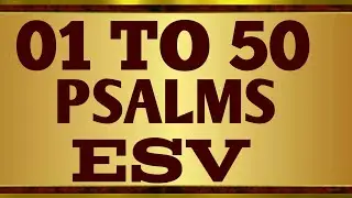 AUDIO BIBLE ESV| ENGLISH STANDARD VERSION| VIDEO|