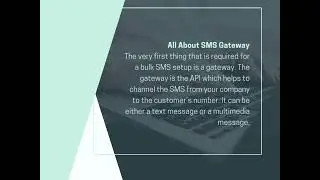 Bulk SMS Gateway- What Is It And How It Works?
