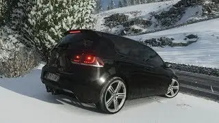 Forza Horizon 4  - 600 HP VOLKSWAGEN GOLF 6 R - Test Drive in snow - 1080p60FPS