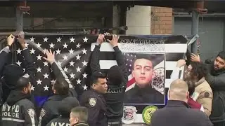 Funeral held for slain NYPD officer Adeed Fayaz