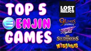 PLAY TO EARN - TOP 5 ENJIN CRYPTO GAMES !
