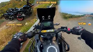 Sunday Ride Vlog | Suzuki V-Strom Experience 🚀
